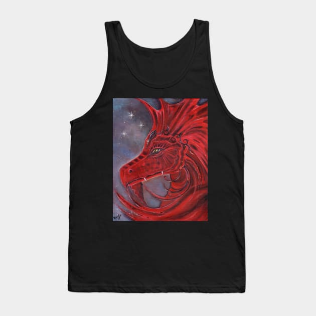 The Red Dragon By Renee L Lavoie Tank Top by ReneeLLavoie